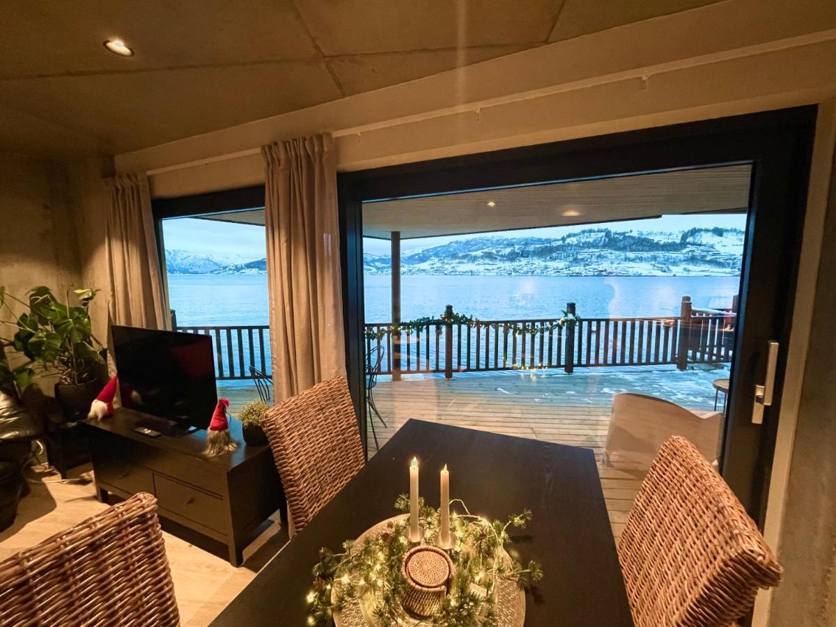Panoramaresort In Hardangerfjorden Leilighet I Sjokanten Ved Hardangerfjorden For 7 Personer Boat , Sauna,Kajak, Sup For Rent Oystese Bagian luar foto